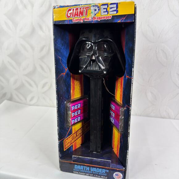 5 for $25| Star Wars Darth Vader Giant 12" PEZ Candy Dispenser 2014 - Picture 5 of 5